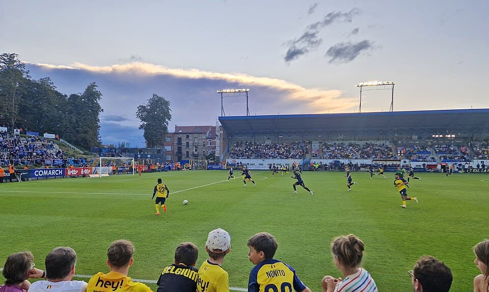 Belgian Super Cup football 2025 - Royale Union Saint-Gilloise vs Club Brugge (1-2) - Joseph Marien Stadium