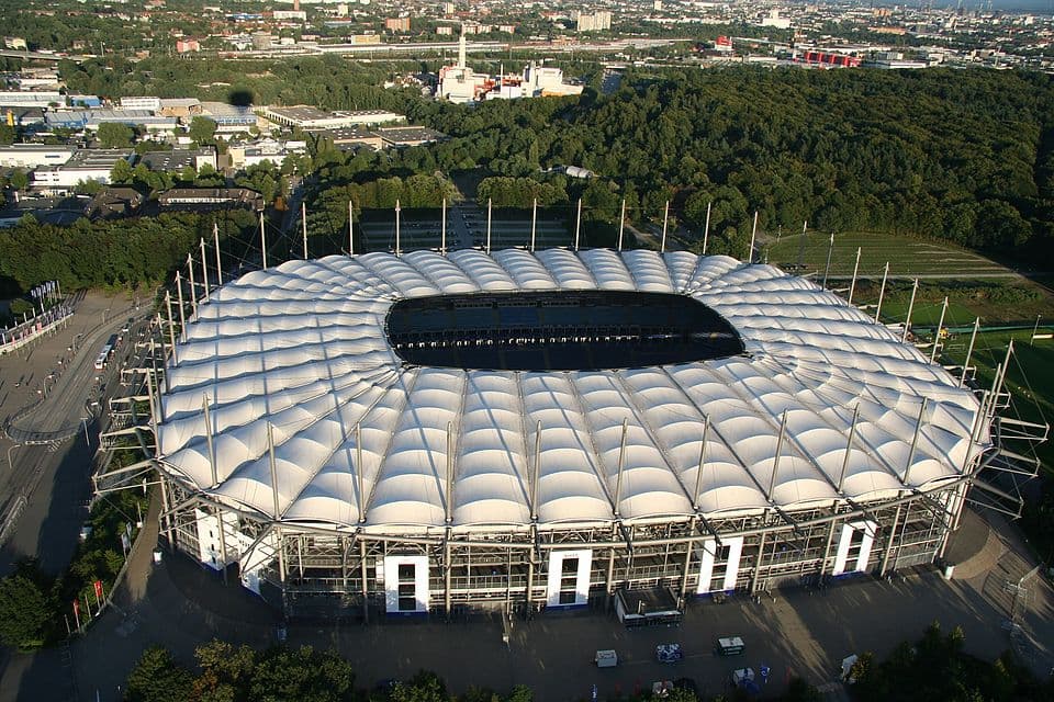 Imtech Arena in Hamburg-Bahrenfeld