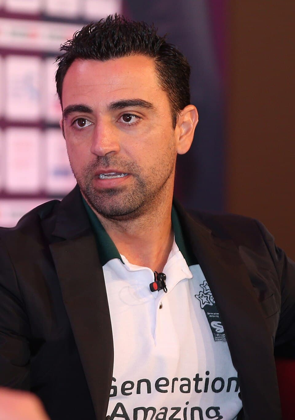 Xavi Hernandez at the 2016 Soccerex Asian Forum in Doha. Doha Stadium Plus/K Mohan