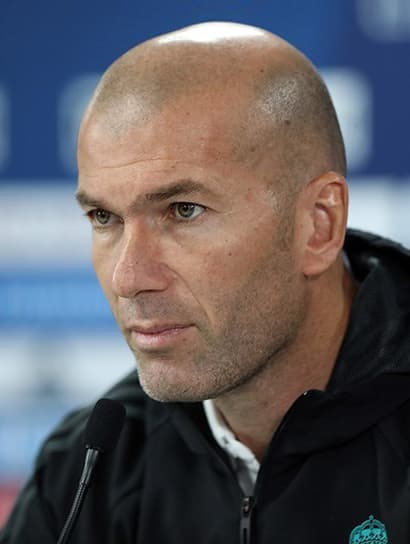 Zinedine Zidane, Real Madrid manager in press conference before match against Al-Jazira in FIFA Club World Cup